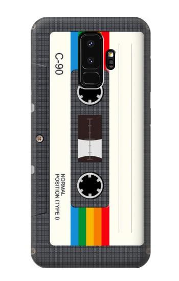 S4023 Vintage Rainbow Compact Cassette Case For Samsung Galaxy S9 Plus